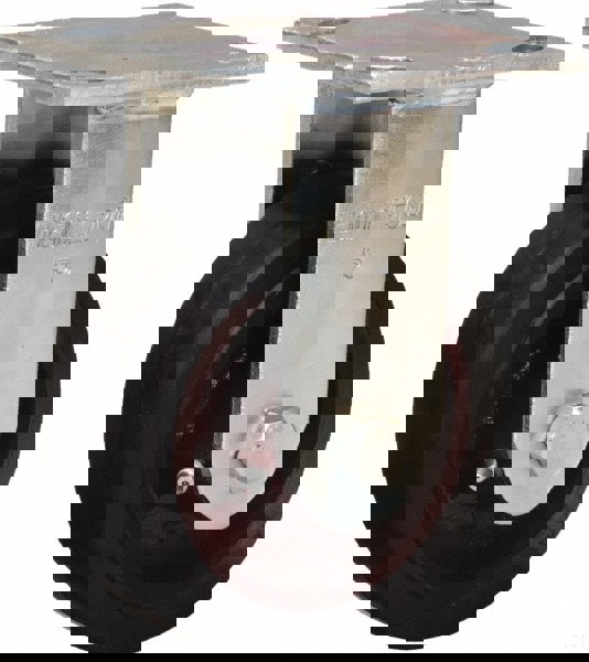 Rigid Top Plate Caster: Rubber Mold on Cast Iron, 5