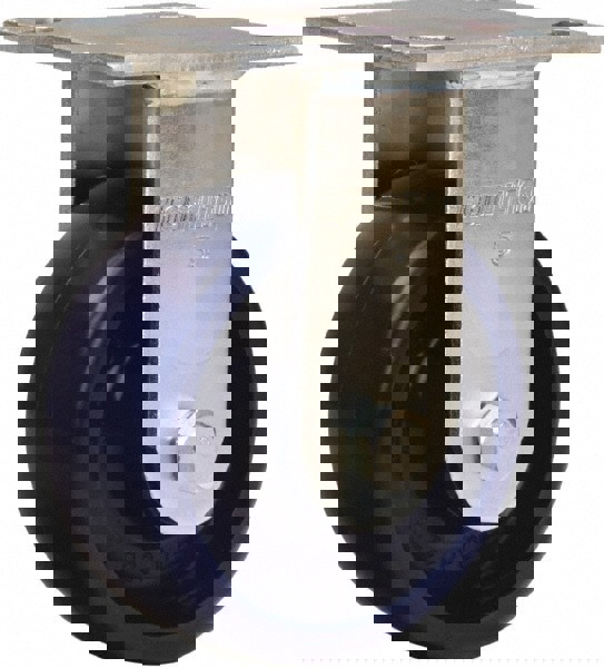 Rigid Top Plate Caster: Polyurethane, 5