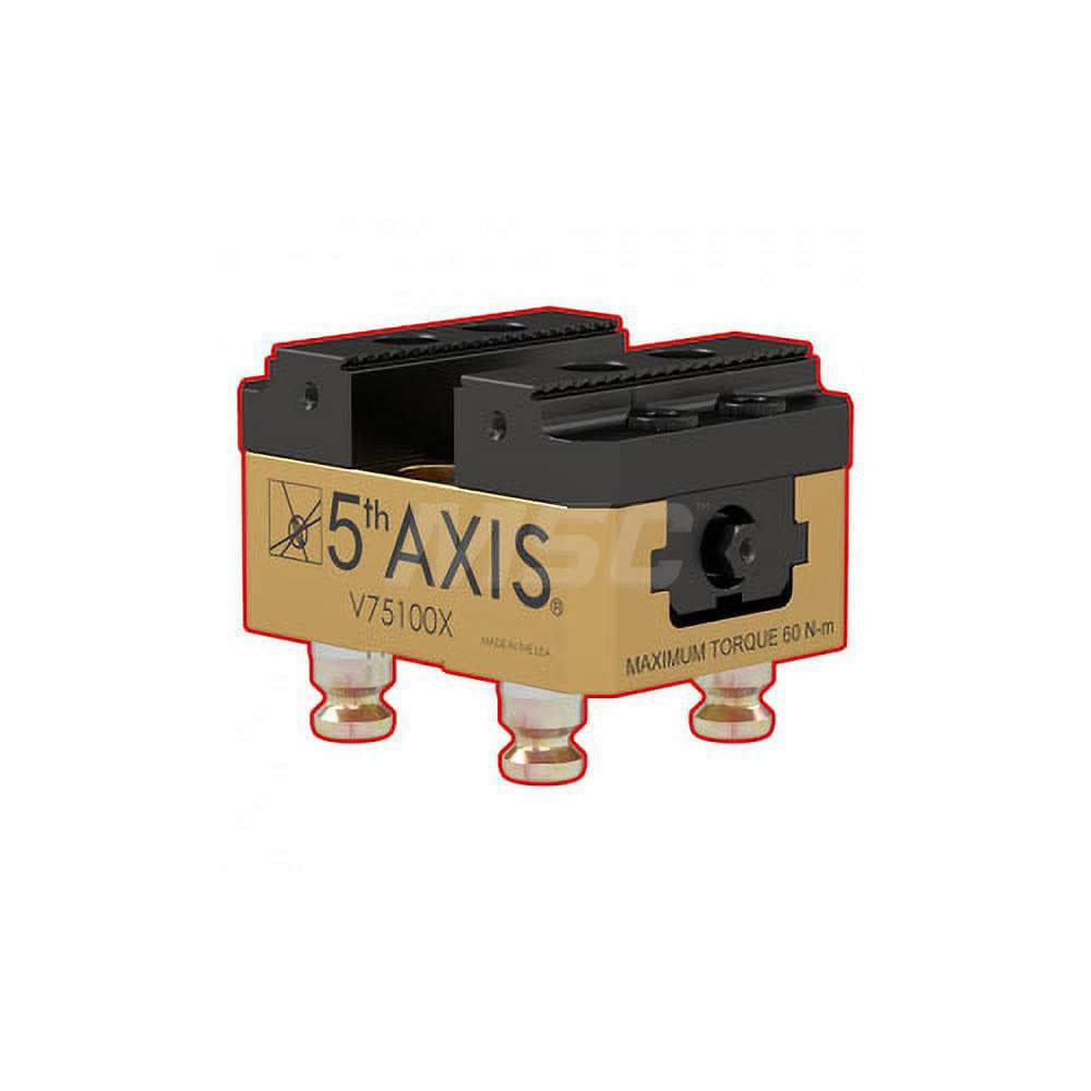 CNC Quick-Change Clamping Module: Bottom Mount, Manual