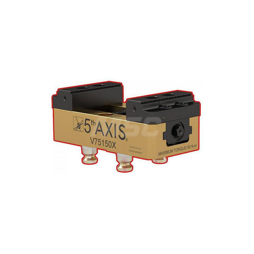 CNC Quick-Change Clamping Module: Bottom Mount, Manual