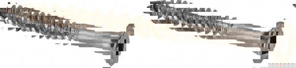 #8 Flat Head, Square Drive Stainless Steel Deck Screw