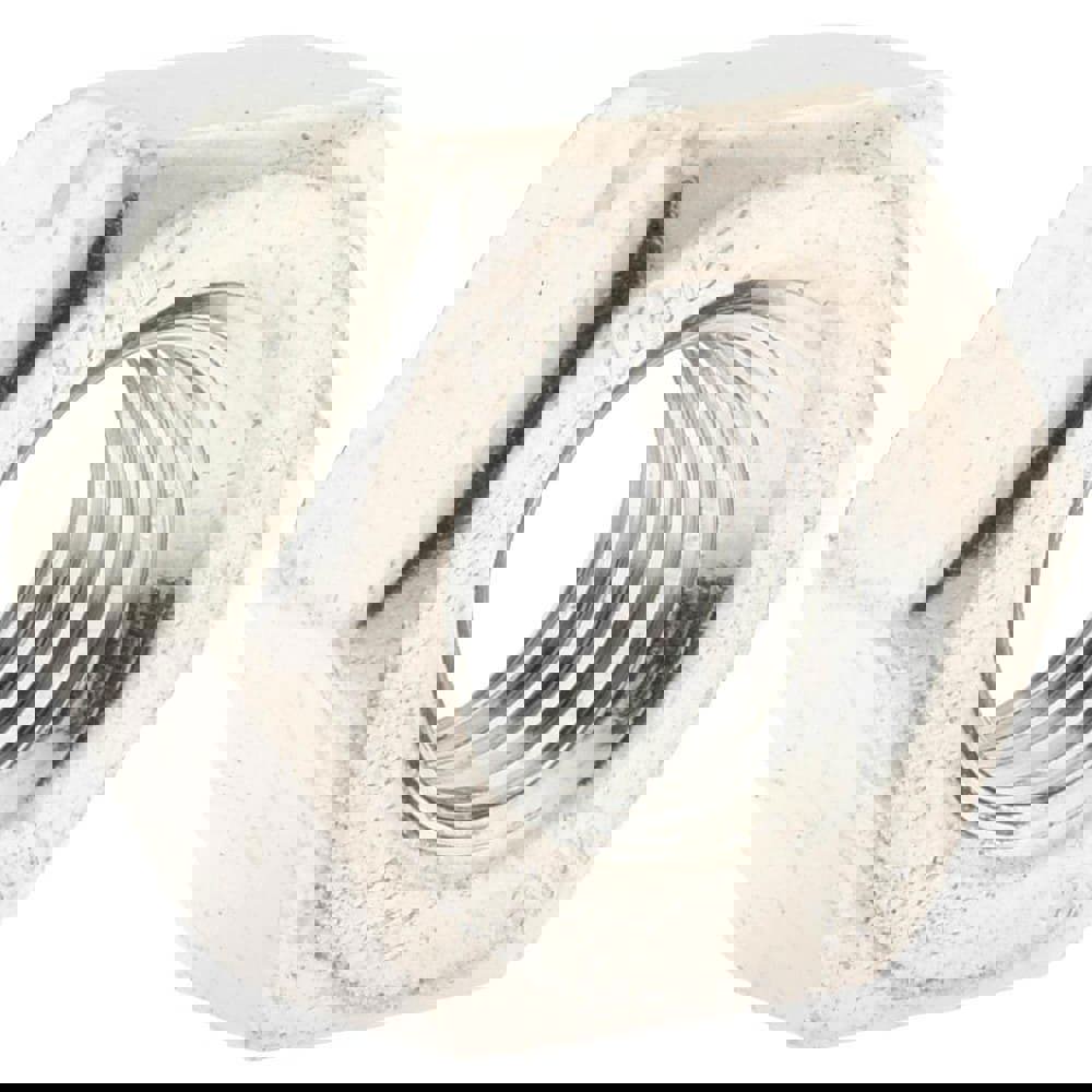 Hex Nut: 1/2-13, Grade 316 Stainless Steel, Uncoated