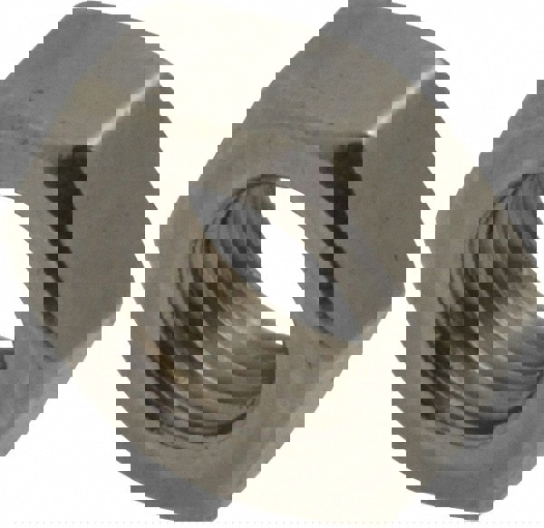 Hex Nut: 3/8-24, Grade 316 Stainless Steel, Uncoated