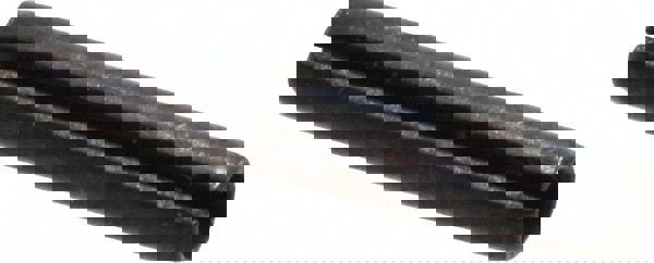 Slotted Spring Pin: 14 mm Long, 1070-1080 Steel