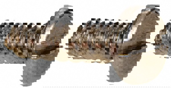 Sheet Metal Screw: #8, Pan Head, Slotted