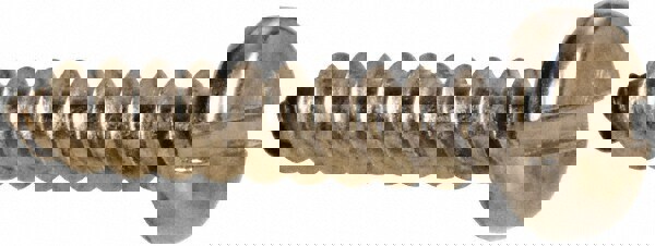 Sheet Metal Screw: #10, Pan Head, Slotted