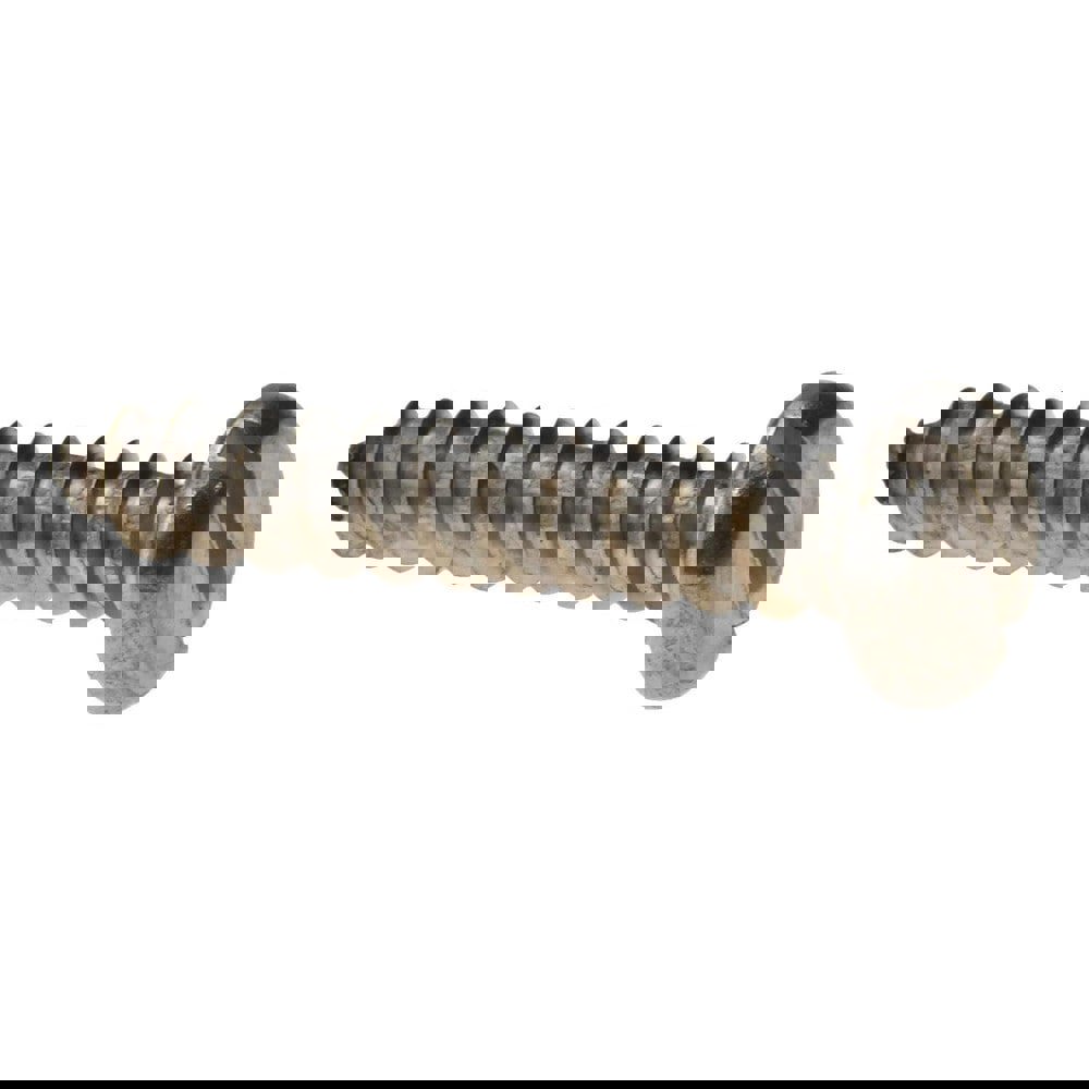 Sheet Metal Screw: #10, Pan Head, Slotted