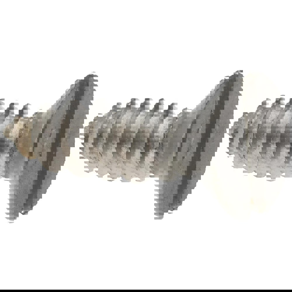 Sheet Metal Screw: #6, Flat Head, Slotted