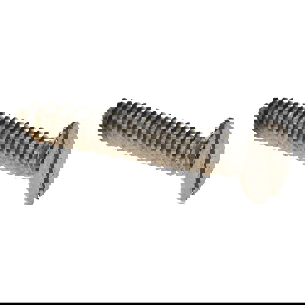 Sheet Metal Screw: #6, Flat Head, Slotted