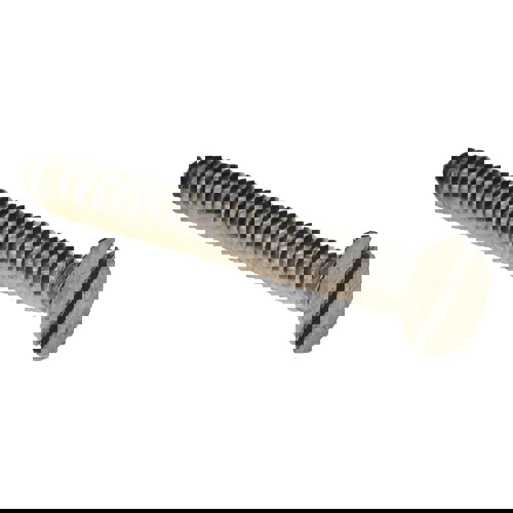 Sheet Metal Screw: #12, Flat Head, Slotted