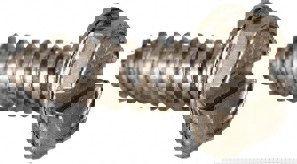 Sheet Metal Screw: #10, Hex Washer Head, Slotted