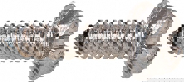 Sheet Metal Screw: #14, Hex Washer Head, Slotted