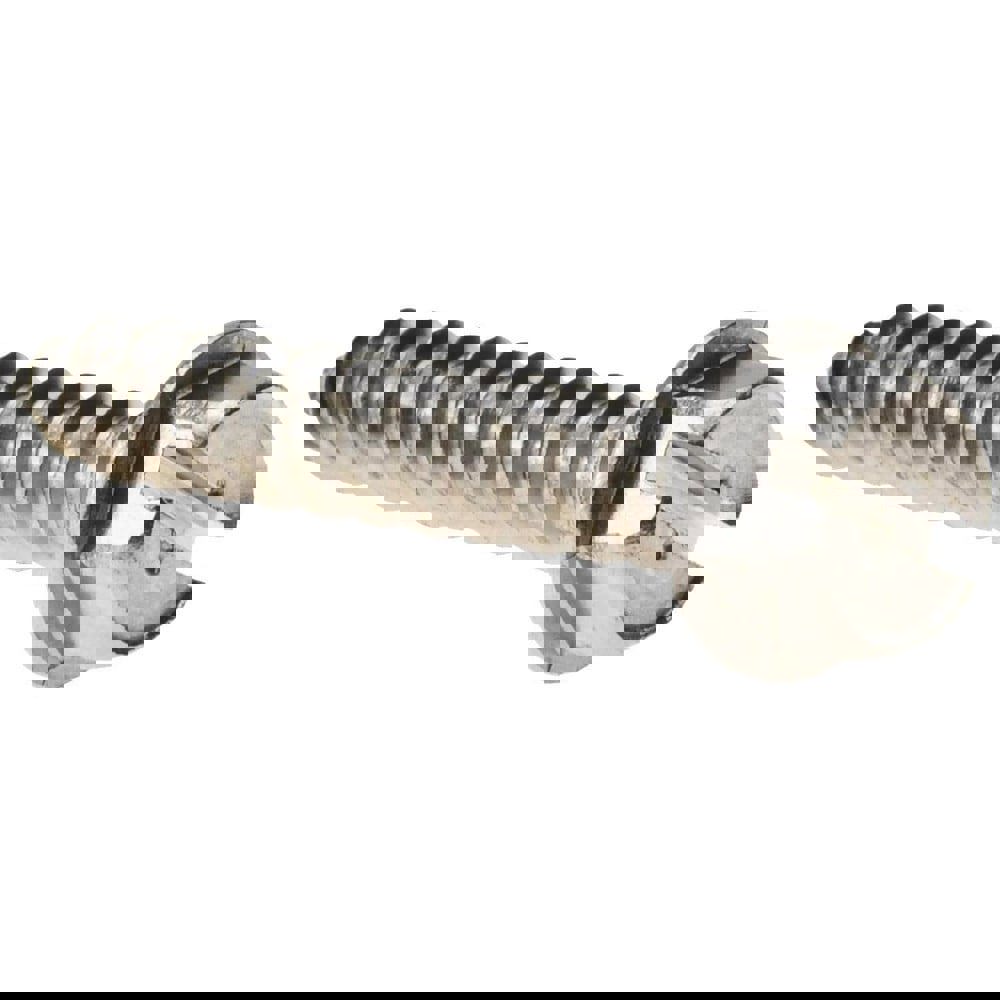 Sheet Metal Screw: #14, Hex Washer Head, Slotted