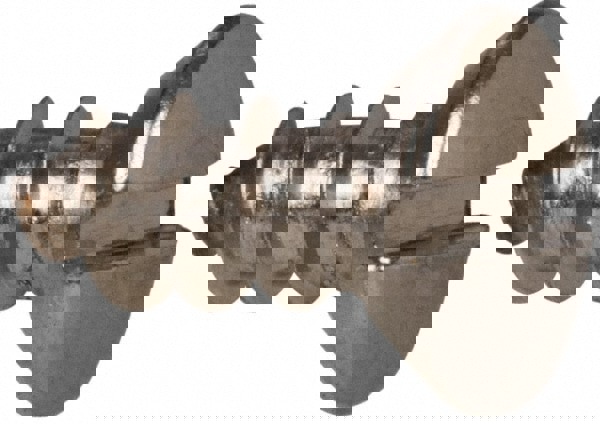 Sheet Metal Screw: #8, Oval Head, Slotted