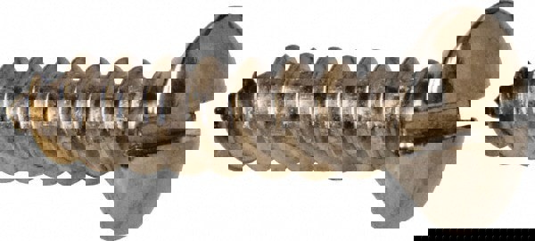 Sheet Metal Screw: #12, Oval Head, Slotted