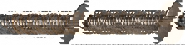 Sheet Metal Screw: #12, Oval Head, Slotted