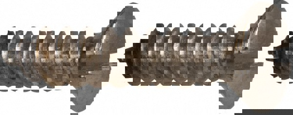 Sheet Metal Screw: #14, Oval Head, Slotted