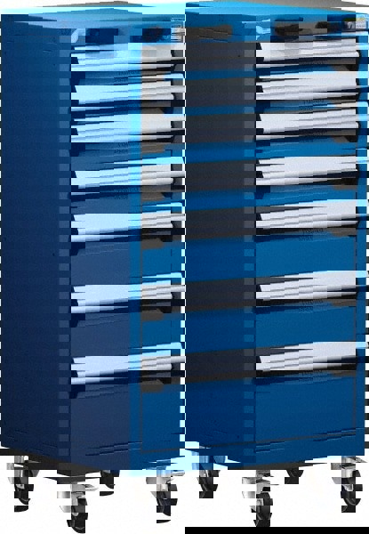 Steel Tool Roller Cabinet: 7 Drawers