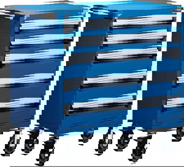 Steel Tool Roller Cabinet: 5 Drawers