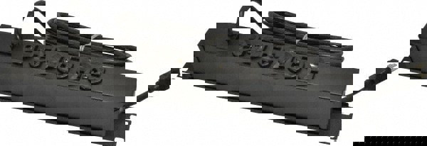 6 Outlets, 120 Volts, 15 Amps, 15' Cord, Power Outlet Strip