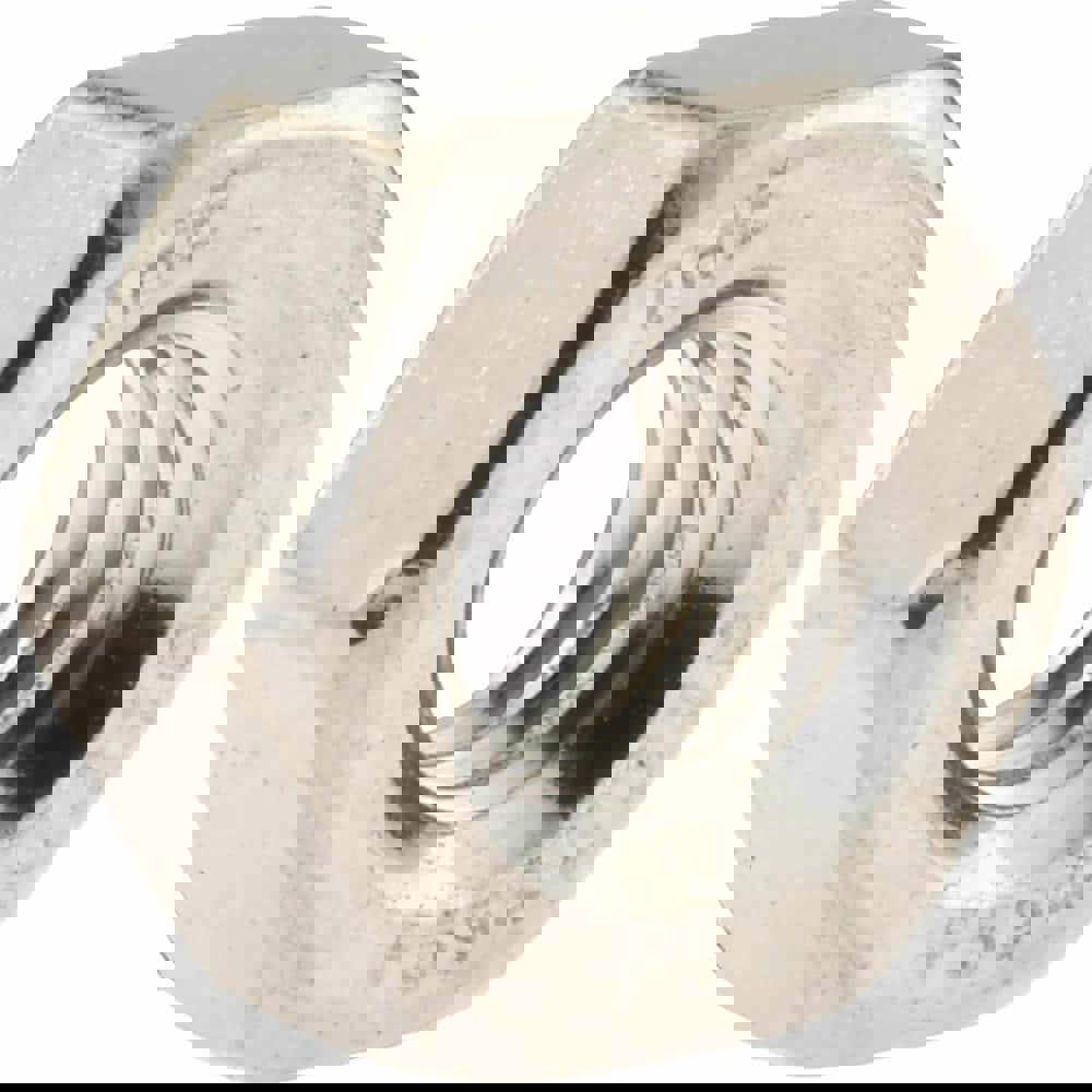 Hex Nut: 1/4-20, Grade 316 Stainless Steel, Uncoated