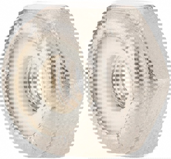 Hex Lock Nut: Insert Lock, Nylon Insert, #10-24, Grade 18-8 Stainless Steel