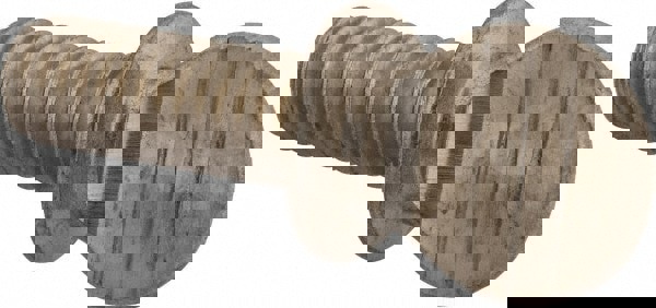 18-8 Stainless Steel Thumb Screw: 3/8-16, Oval Head