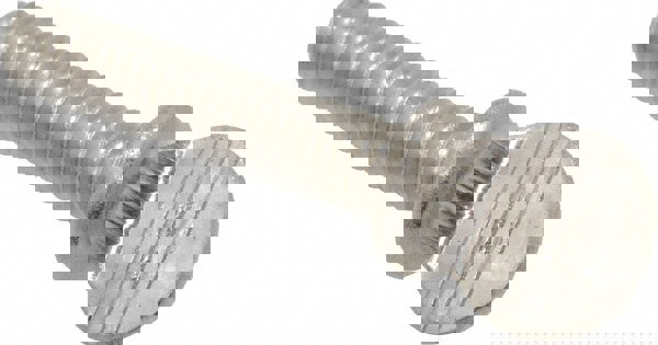 18-8 Stainless Steel Thumb Screw: #8-32, Oval Head