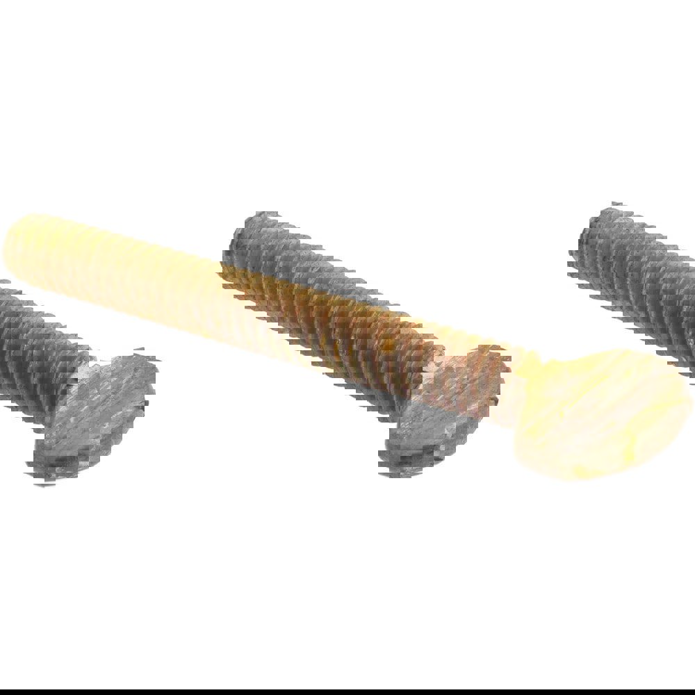 Brass Thumb Screw: 1/4-20, Oval Head