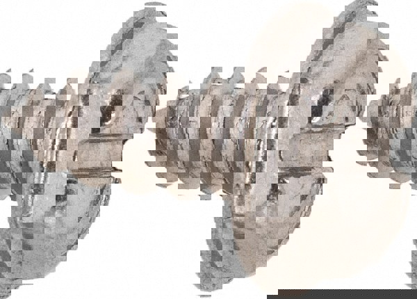 Sheet Metal Screw: #6, Hex Washer Head, Slotted