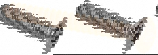 Sheet Metal Screw: #4, Oval Head, Phillips