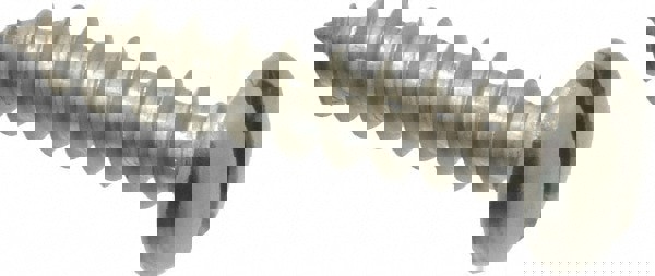 Sheet Metal Screw: #10, Pan Head, Slotted