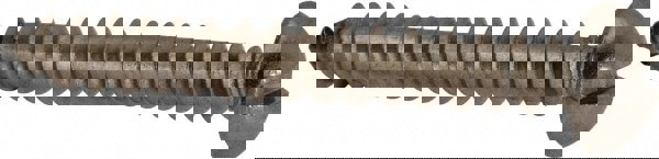 Sheet Metal Screw: #10, Round Head, Slotted