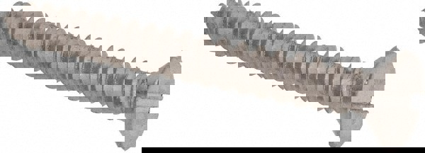 Sheet Metal Screw: #8, Flat Head, Slotted