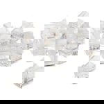 RJ45M FLAT MODULAR PLUG KIT OF 100 RJ45