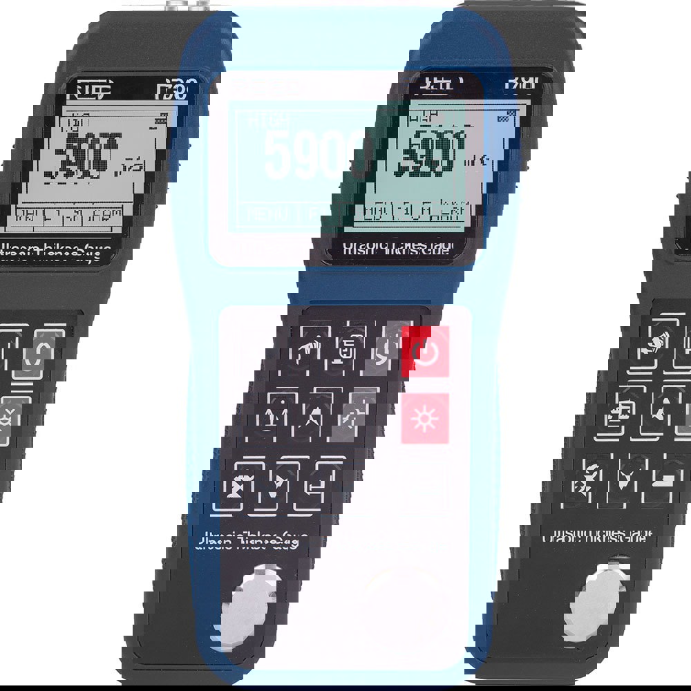 Electronic Thickness Gages; Minimum Measurement (mm): 0.65 ; Minimum Measurement: 0.0300 ; Maximum Measurement: 400.00 ; Maximum Measurement (Decimal Inch): 15.7000