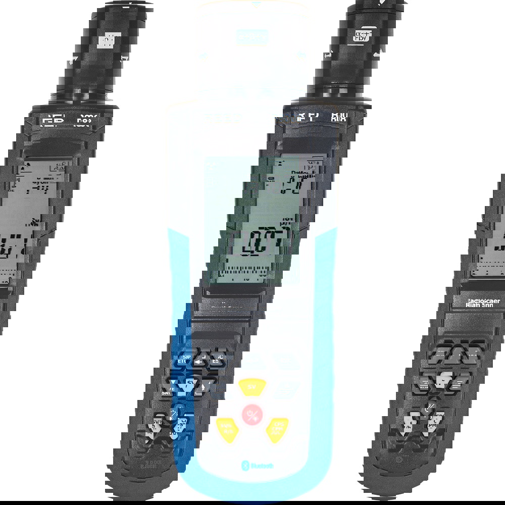 Multi-Gas Detector: Alpha, Beta, Gamma, X, Audible & Visual Signal, Dual Display & LCD