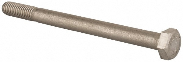 Hex Head Cap Screw: M8 x 1.25 x 100 mm, Grade 18-8 Stainless Steel, Uncoated