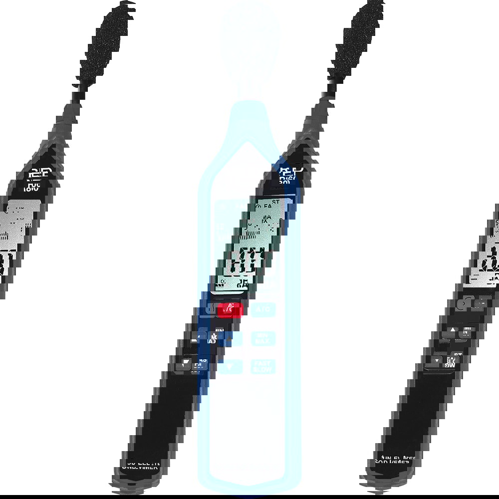 Sound Meters; Meter Type: Class 2 Sound Meter ; Maximum Decibel Rating: 130dB ; Minimum Decibel Rating: 30dB ; Frequency Weighting: A & C ; Display Type: LCD ; Accuracy: 11.4dB