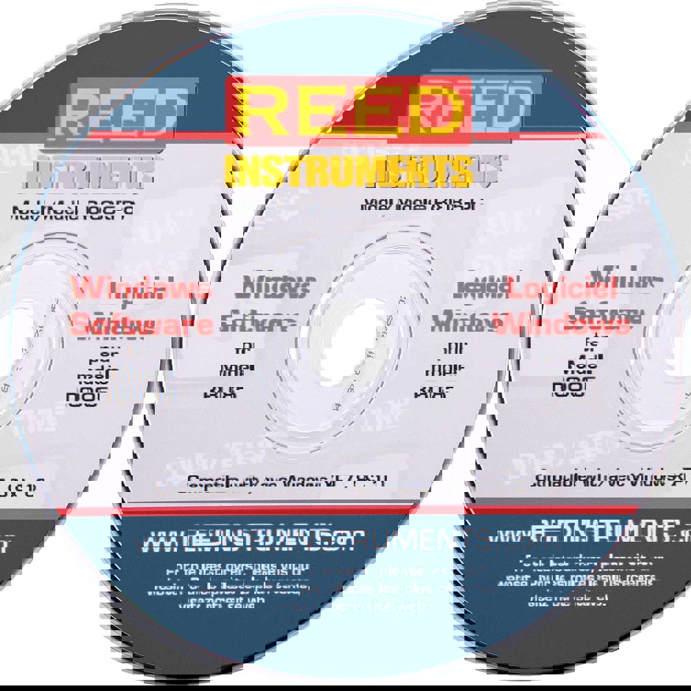 Sound Meter Accessories; Type: Software ; Output Level (dB): 0 ; For Use With: REED R8085 Noise Dosimeter ; Number of Lead Wires: 0 ; Lead Wire Gage (AWG): 0 ; Resolution (dB): 0