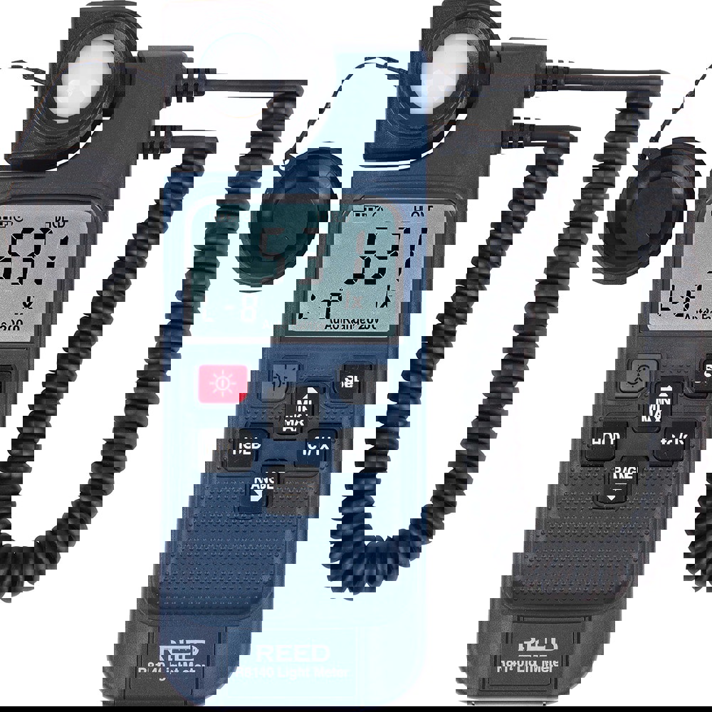 Light Meters; Compatible Lighting: All Visible Light; LED ; Accuracy: Incandescent Light Source: 1(3% rdg.+ 5 dgt); Other Visible Light Source: 18% rdg. ; Sensor Type: Color-Corrected Photodiode ; Display Type: Backlit LCD ; Memory Type: No Memory