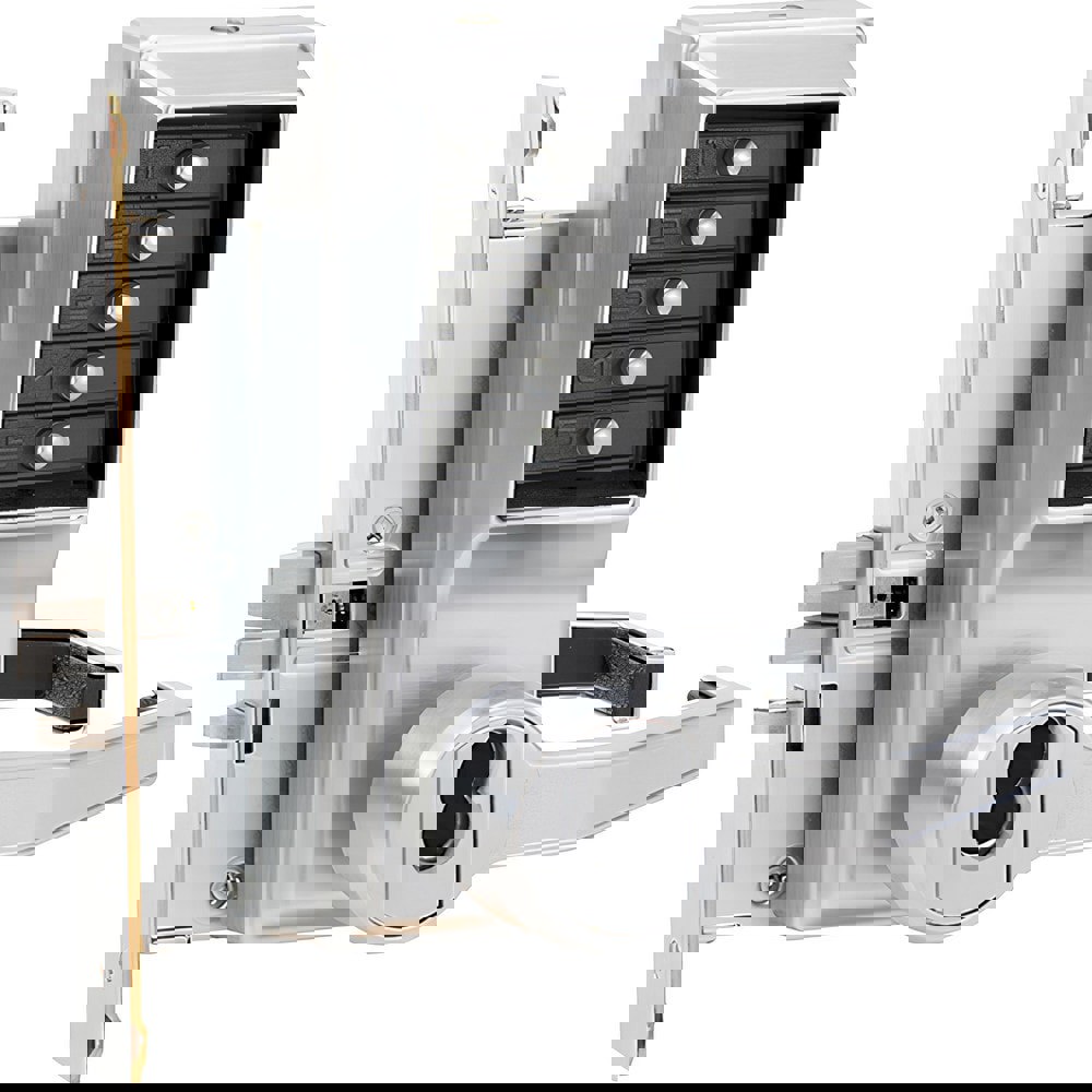 Lever Locksets; Lockset Type: Passage ; Key Type: Keyed Different ; Back Set: 2-3/4 (Inch); Cylinder Type: Less Core ; Material: Metal ; Door Thickness: 1-3/4