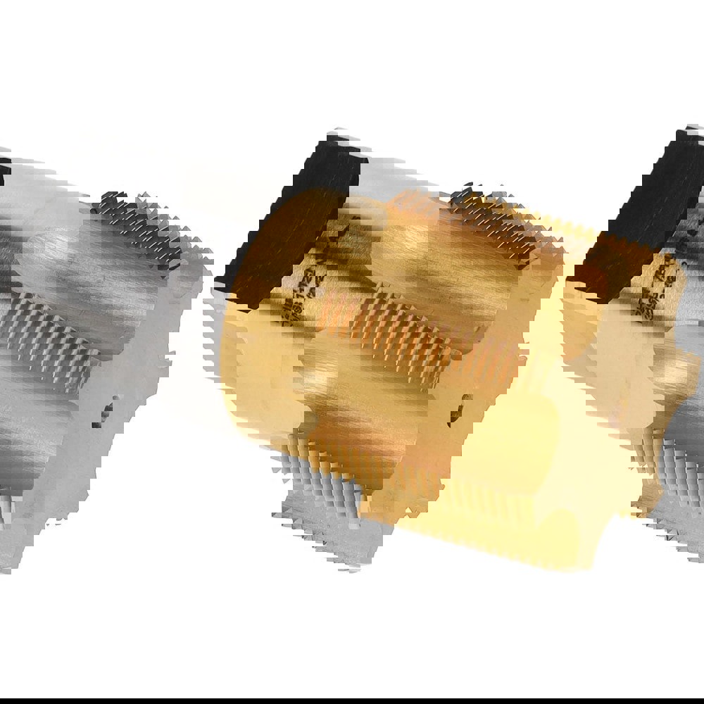 Standard Pipe Tap: 2 - 11-1/2, NPT, 7 Flutes, High Speed Steel, TiN Finish