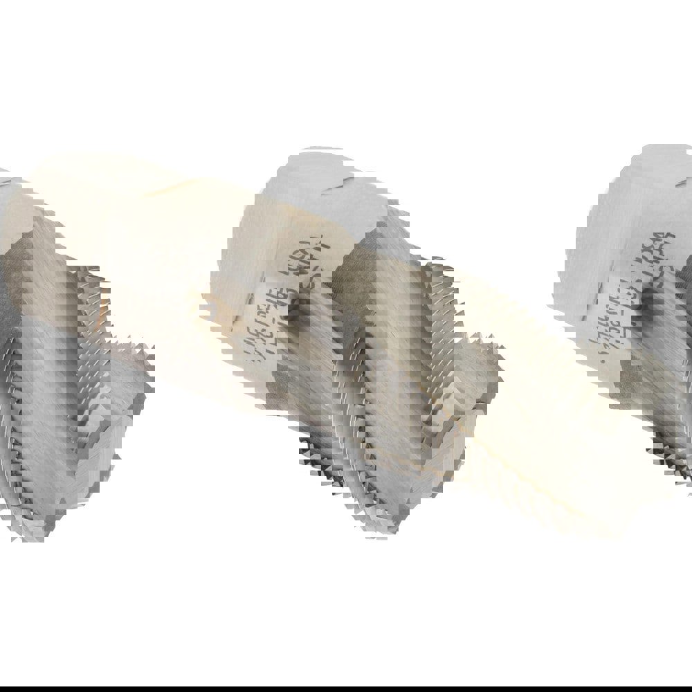 3/8-18 NPT, 15&deg; Helix, 4 Flutes, Bright Finish, High Speed Steel, Spiral Flute Pipe Tap