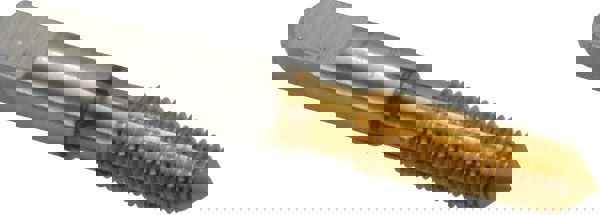 1/16-27 NPT, TiN Coated, High Speed Steel, Thread Forming Pipe Tap