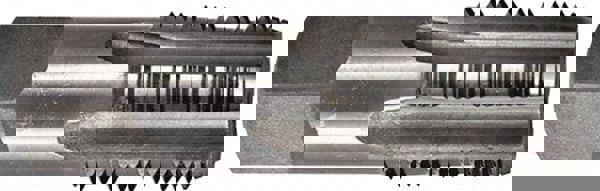 Standard Pipe Tap: 1-1/2 - 11-1/2, NPT, 7 Flutes, High Speed Steel, TiN Finish