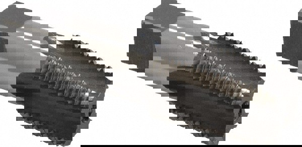 Standard Pipe Tap: 1/2-14, NPTF, 4 Flutes, High Speed Steel, Bright/Uncoated