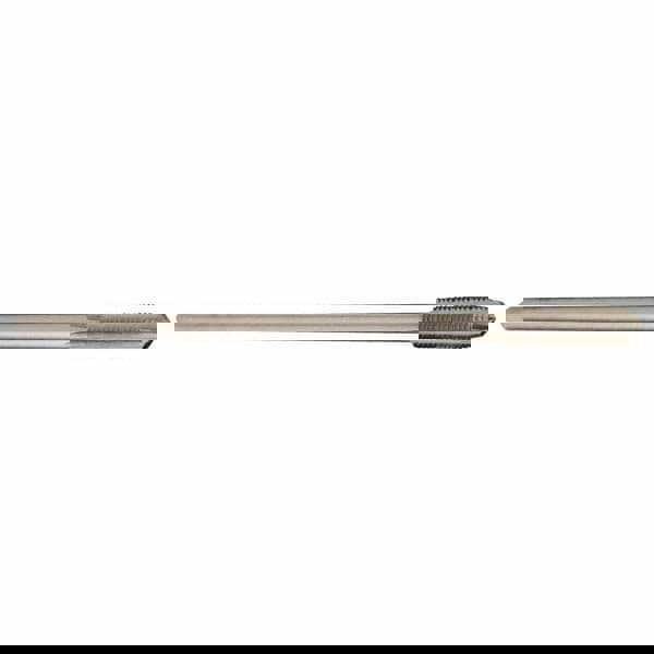 Spiral Point Tap: 3/8-16, UNC, 4 Flutes, Plug, 3B, High Speed Steel, Bright Finish