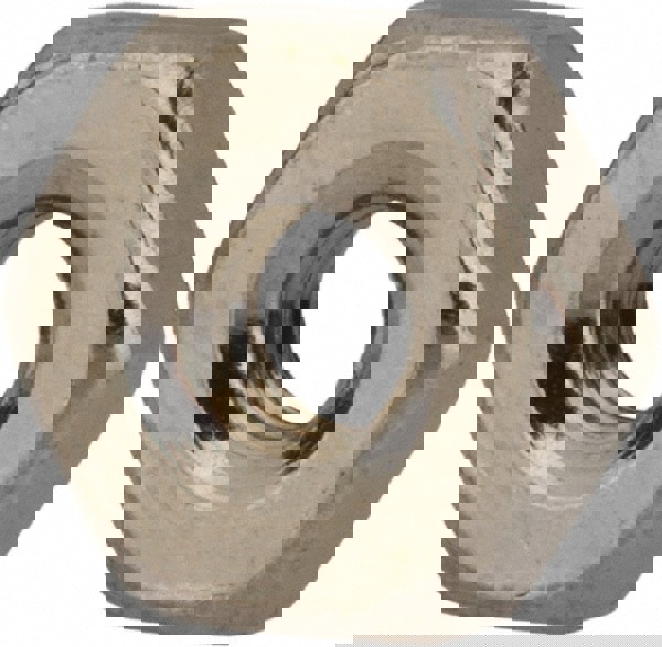 Machine Screw Hex Nut: #4-40, Grade 18-8 Stainless Steel, Bright/Uncoated Finish