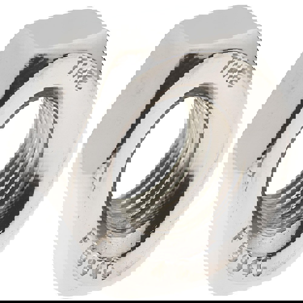 Hex Nut: 1/4-28, Grade 18-8 Stainless Steel, Uncoated